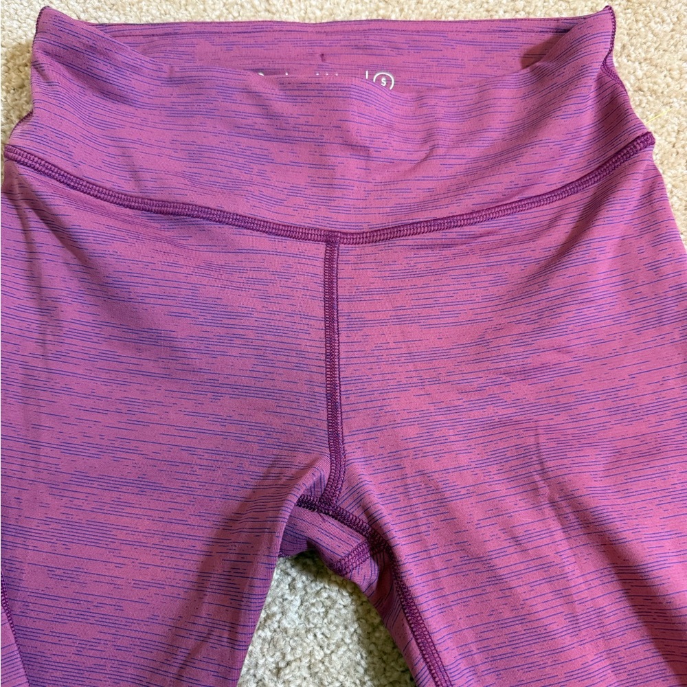 Outdoor Voices pink and purple leggings size small - Picture 2 of 5